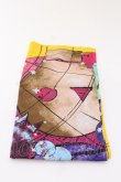 画像2: ヴィヴィアンウエストウッド 中古 / ハンカチーフ  イエローｘパープル  O-25-03-09-099-gd-YM-OS (2)