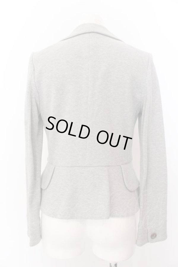 画像6: ヴィヴィアンウエストウッド 中古 / スウェットラブジャケット 2 グレーxブラック  O-25-03-09-007-jc-YM-OS (6)