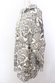 画像2: ヴィヴィアンウエストウッド 中古 / ボタニカル総柄BIGフーディー　パーカー 00 グレー  O-25-03-09-010-jc-YM-OS (2)