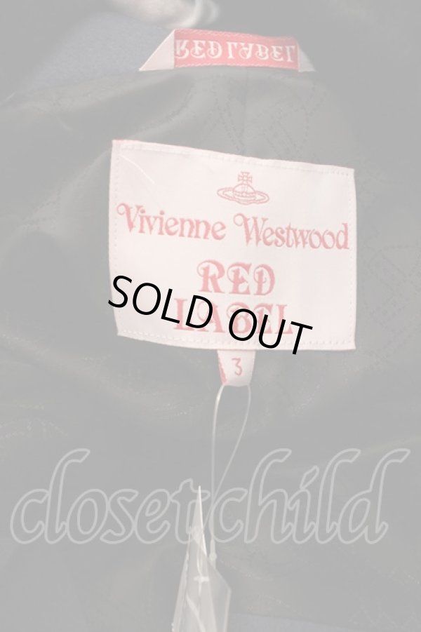 画像7: ヴィヴィアンウエストウッド 中古 / ファー付キAラインコート 3 ネイビー  O-25-03-09-001-co-YM-ZH (7)