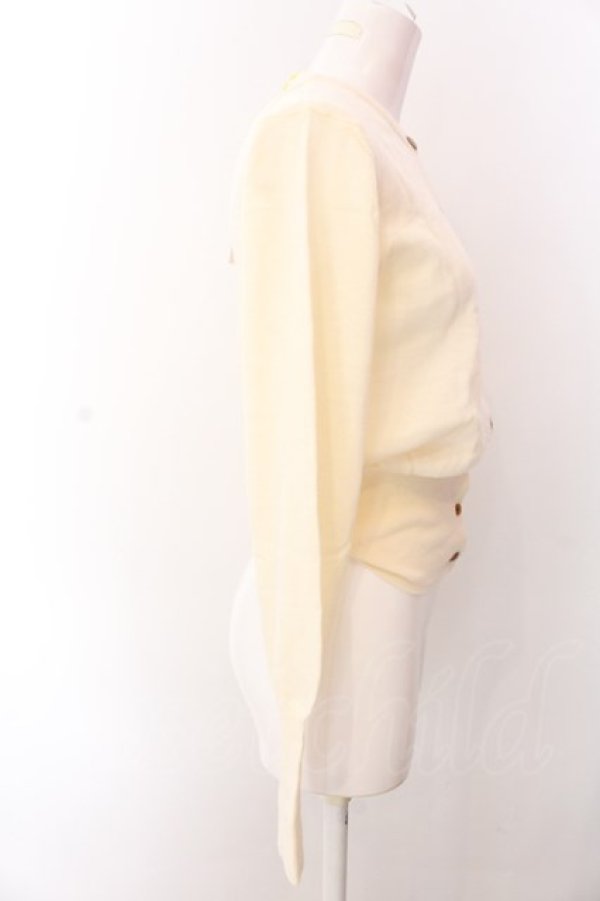 画像5: ヴィヴィアンウエストウッド 中古 / カラーオーブ刺繍カーディガン S ホワイト  O-25-03-09-012-to-YM-ZI (5)