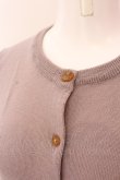画像2: ヴィヴィアンウエストウッド 中古 / カラーオーブ刺繍カーディガン S ピンクベージュ  O-25-03-09-014-to-YM-OS (2)