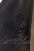 画像2: ヴィヴィアンウエストウッド 中古 / スプレーダイVネックカーディガン 00 ベージュ  O-25-03-16-018-to-YM-OS (2)