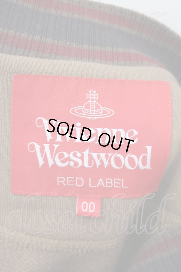 画像5: ヴィヴィアンウエストウッド 中古 / スプレーダイVネックカーディガン 00 ベージュ  O-25-03-16-018-to-YM-OS (5)