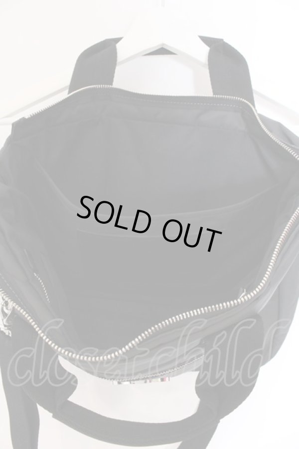 画像4: ヴィヴィアンウエストウッド 中古 / “エナメルORB” 2WAYショルダーバッグ  グレー×ブラック  O-25-03-16-022-ba-IG-OS (4)