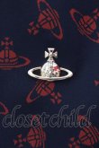 画像2: ヴィヴィアンウエストウッド 中古 / TOULON BAG バッグ  ORB×レッド・ブルー  O-25-03-16-023-ba-IG-OS (2)