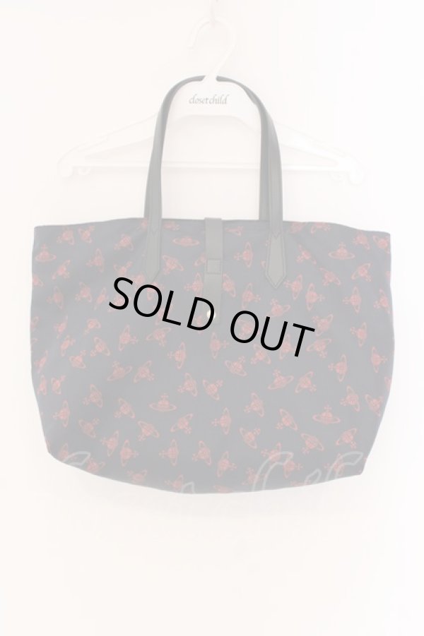 画像3: ヴィヴィアンウエストウッド 中古 / TOULON BAG バッグ  ORB×レッド・ブルー  O-25-03-16-023-ba-IG-OS (3)