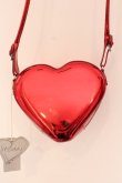 画像4: ヴィヴィアンウエストウッド 中古 / JOHANNA HEART クロスボディバッグ  レッド  O-25-03-16-026-ba-YM-OS (4)