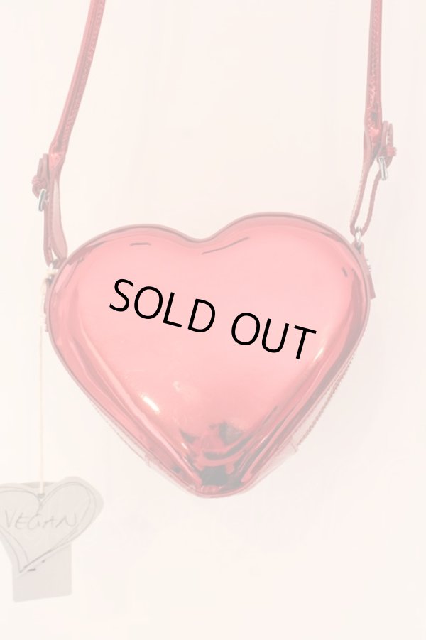 画像4: ヴィヴィアンウエストウッド 中古 / JOHANNA HEART クロスボディバッグ  レッド  O-25-03-16-026-ba-YM-OS (4)