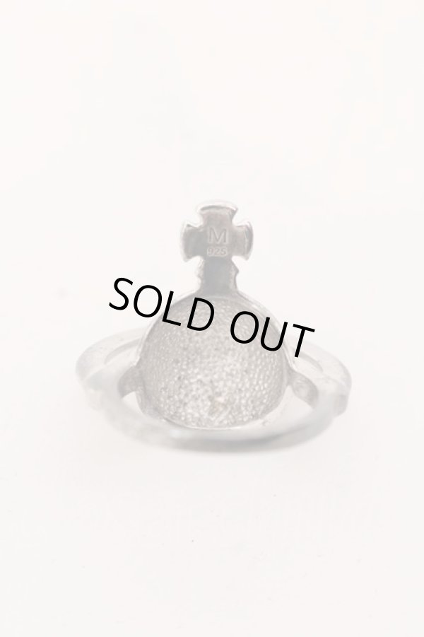 画像4: ヴィヴィアンウエストウッド 中古 / 【復刻】SOLID ORBリング M（約13.5号） シルバー  O-25-03-16-041-rg-IG-OS (4)