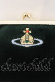 画像2: ヴィヴィアンウエストウッド 中古 / EMBROIDERED ORB FRAME COIN PURSE　ガマ口コインケース  グリーン  O-25-03-16-044-gd-YM-OS (2)