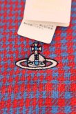 画像2: ヴィヴィアンウエストウッド 中古 / タオルハンカチーフ  レッド×ブルー  O-25-03-16-048-gd-YM-OS (2)