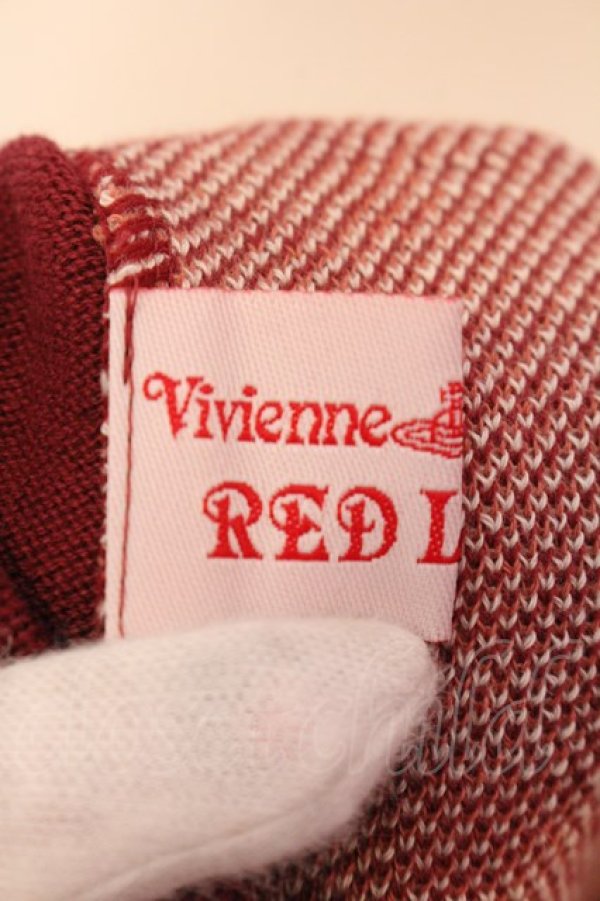 画像4: ヴィヴィアンウエストウッド 中古 / ピクセルタータンワンピース 2 レッド系  O-25-03-16-008-op-IG-ZH (4)