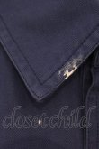 画像2: ヴィヴィアンウエストウッド 中古 / ヘリンボンツイルスプラッシュペイントワークシャツジャケット  ブルー  O-25-03-16-009-jc-IG-OS (2)