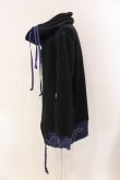 画像3: ヴィヴィアンウエストウッド 中古 / ZIPUP変形パーカー 00 ブルーｘブラック  O-25-03-16-015-to-YM-OS (3)