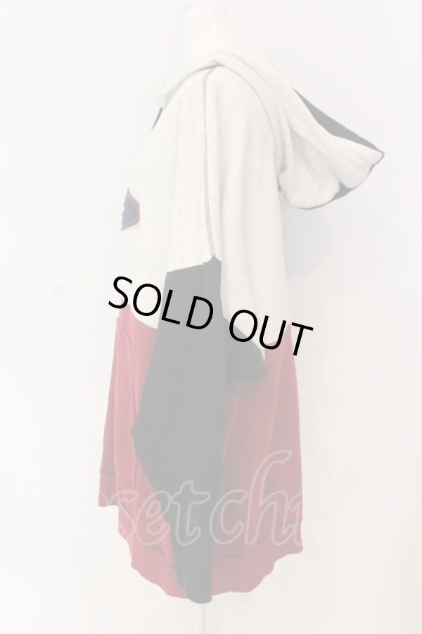 画像4: ヴィヴィアンウエストウッド 中古 / フェルトORBパッチプルパーカー 00 マルチ  O-25-03-16-017-to-YM-OS (4)