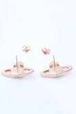 画像4: ヴィヴィアンウエストウッド 中古 / メイフェアバスレリーフピアス  ピンクゴールド  O-25-03-23-017-er-IG-OS (4)