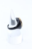 画像4: ヴィヴィアンウエストウッド 中古 / ダイアナリング 15号 ブルーｘブラック  O-25-03-23-021-rg-YM-OS (4)