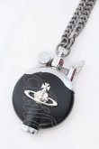 画像2: ヴィヴィアンウエストウッド 中古 / ORB チェーン付オイルライター  ブラック  O-25-03-23-022-gd-YM-OS (2)