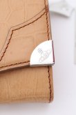 画像2: ヴィヴィアンウエストウッド 中古 / レザークロコ長財布  ベージュ  O-25-03-23-030-wa-IG-OS (2)