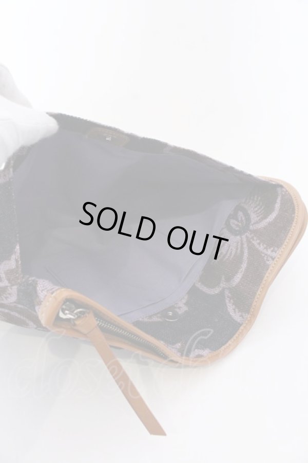 画像3: ヴィヴィアンウエストウッド 中古 / ダンシングフラワークラッチバッグ  ネイビー  O-25-03-23-032-ba-IG-ZH (3)