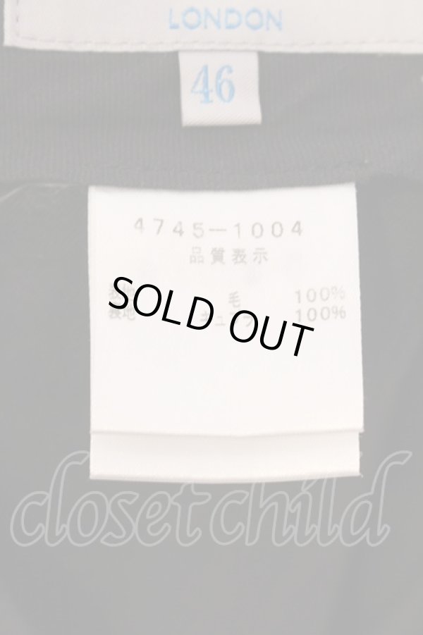 画像9: ヴィヴィアンウエストウッド MAN 中古 / シングルセットアップスーツ 46 ブラック  O-25-03-23-002-su-SZ-ZH (9)