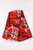 画像2: ヴィヴィアンウエストウッド 中古 / マフラータオル  レッド  O-25-03-23-043-gd-YM-OS (2)