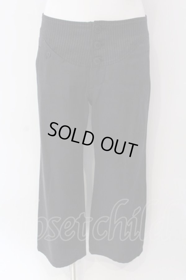 画像5: ヴィヴィアンウエストウッド MAN 中古 / ストライプ切替デニムセットアップ 46 ブラック  O-25-03-23-003-su-YM-ZH (5)