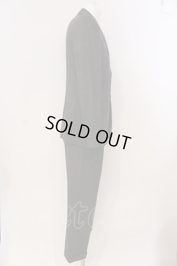 画像2: ヴィヴィアンウエストウッド MAN 中古 / グレンチェック2Bセットアップスーツ 44 グレー  O-25-03-23-004-su-YM-OS (2)