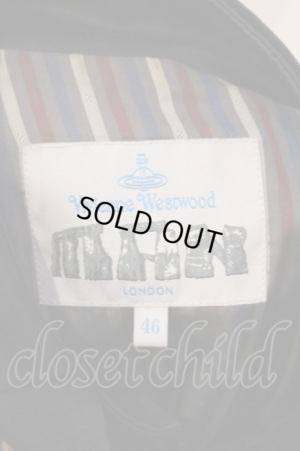 画像4: ヴィヴィアンウエストウッド 中古 / ボンテージブルゾン 46 ブラック  O-25-03-23-005-jc-YM-OS (4)