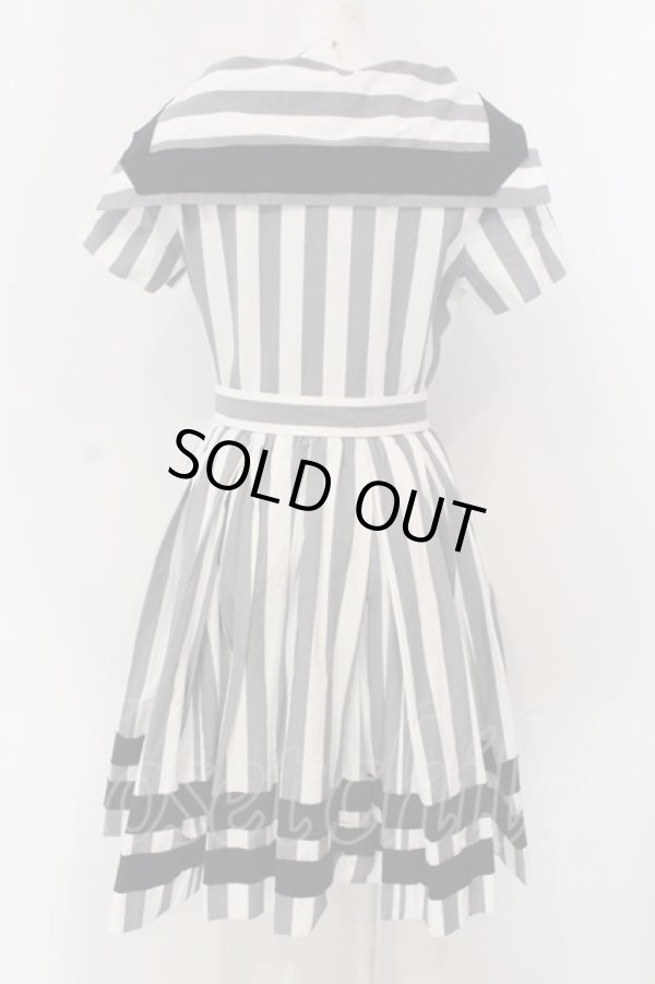 画像3: ヴィヴィアンウエストウッド 中古 / マリンストライプワンピース 00 ホワイト  O-25-03-23-010-op-SZ-ZH (3)