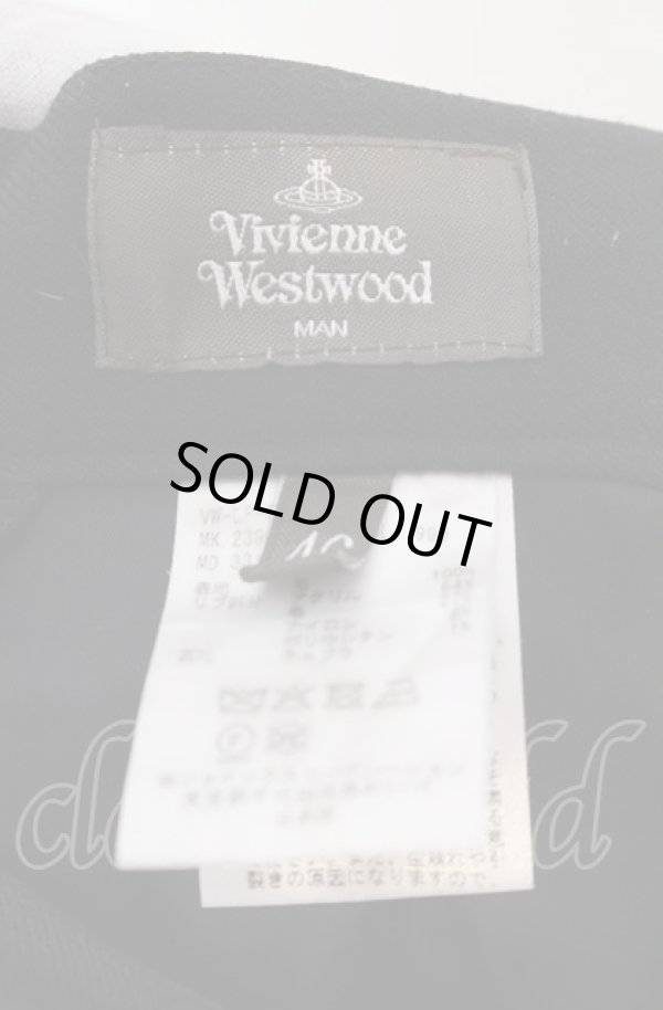 画像4: ヴィヴィアンウエストウッド MAN 中古 / MA-1 トラウザーズパンツ 46 ブラック  O-25-04-06-023-pa-YM-ZH (4)