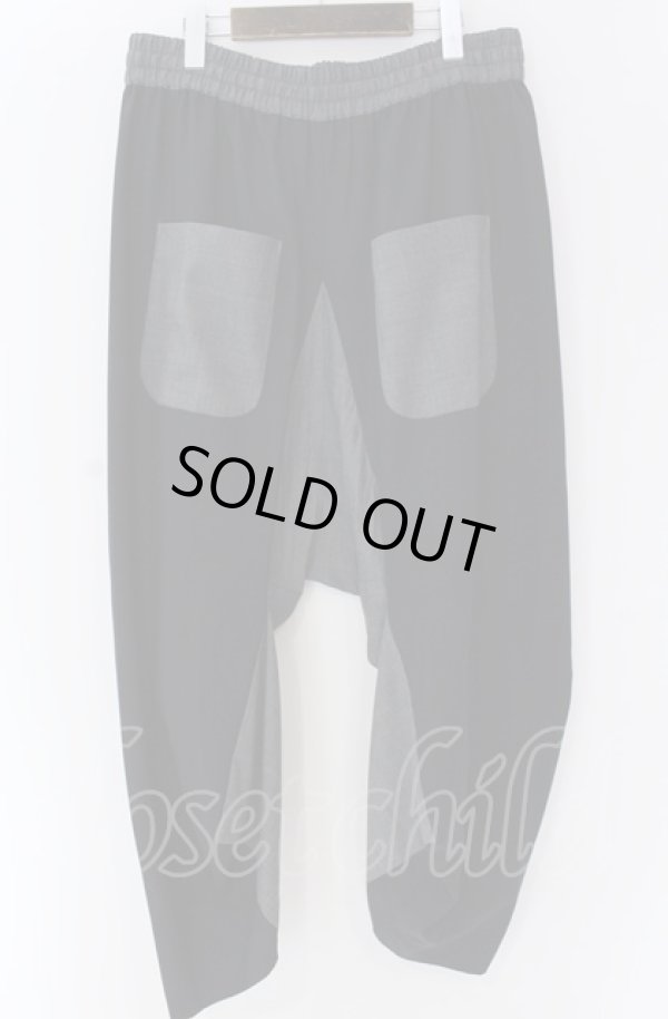 画像2: ヴィヴィアンウエストウッド MAN 中古 / 2トーンステファントラウザーズパンツ 46 グレーｘブラック  O-25-04-06-024-pa-YM-ZH (2)