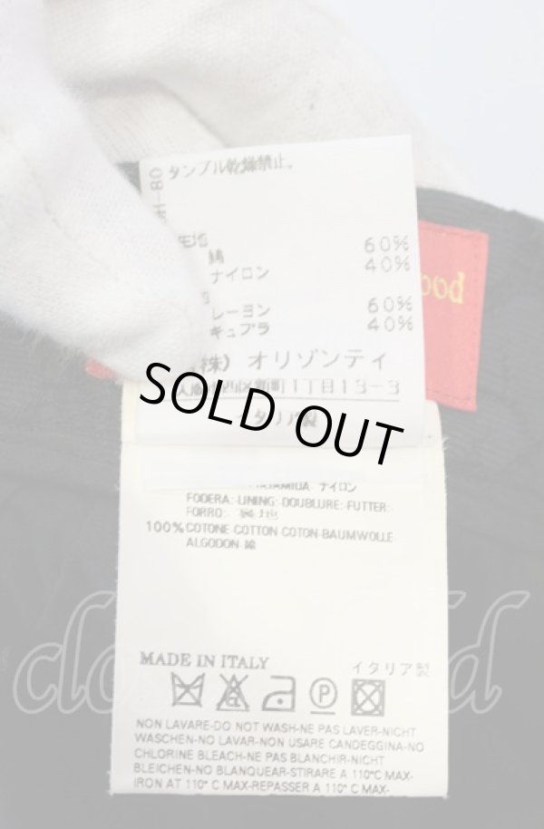 画像5: ヴィヴィアンウエストウッド 中古 / レースジャガードミモレスカート 40 ブラック  O-25-04-06-027-sk-YM-ZH (5)