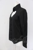 画像2: ヴィヴィアンウエストウッド 中古 / 100/2　ブロ‐ドシャツ 01 ブラック  O-25-04-06-003-bl-YM-OS (2)