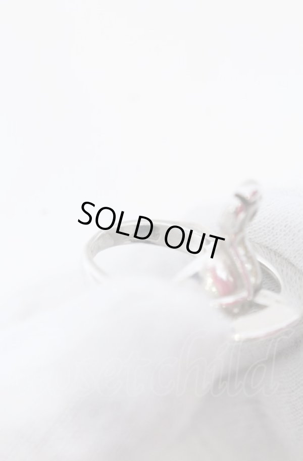 画像8: ヴィヴィアンウエストウッド 中古 / 旧solid ring リング S(9号) シルバー  O-25-04-06-030-rg-YM-OS (8)