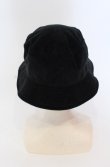 画像3: ヴィヴィアンウエストウッド 中古 / 【限定】コーデュロイ バケットハット  ブラック  O-25-04-06-038-ha-IG-OS (3)
