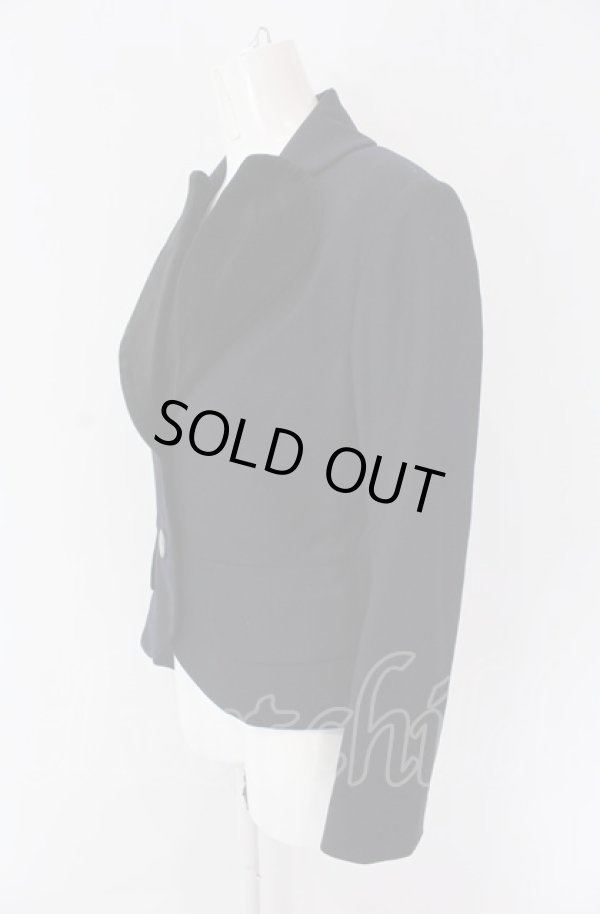 画像2: ヴィヴィアンウエストウッド 中古 / ラブジャケット 01 ネイビーｘブラック  O-25-04-06-001-jc-YM-OS (2)