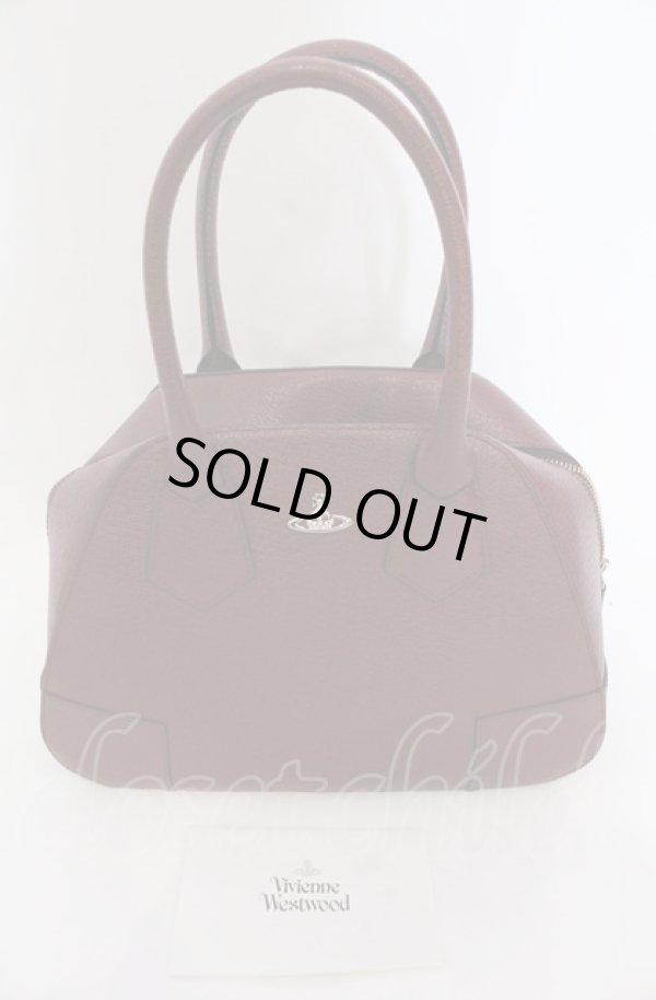 画像8: ヴィヴィアンウエストウッド 中古 / エグゼクティブヤスミンバッグ  ワイン  O-25-04-06-046-ba-IG-ZH (8)