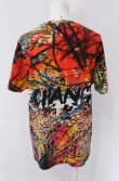 画像2: ヴィヴィアンウエストウッド 中古 / graffiti print Tシャツ S マルチ  O-25-04-06-011-ts-YM-OS (2)