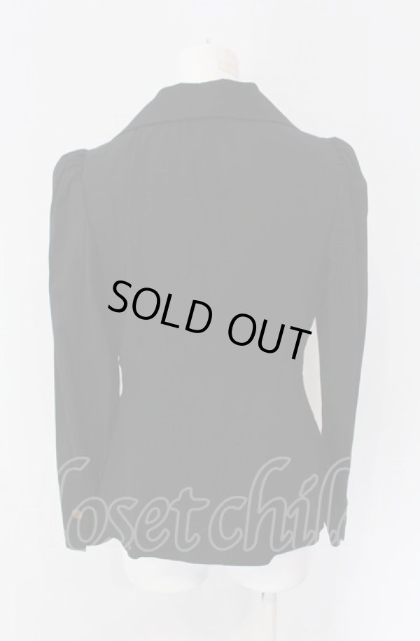 画像3: ヴィヴィアンウエストウッド 中古 / ヴィンテージ強撚ツイルドライワッシャージャケット 01 ブラック  O-25-04-06-002-jc-YM-OS (3)