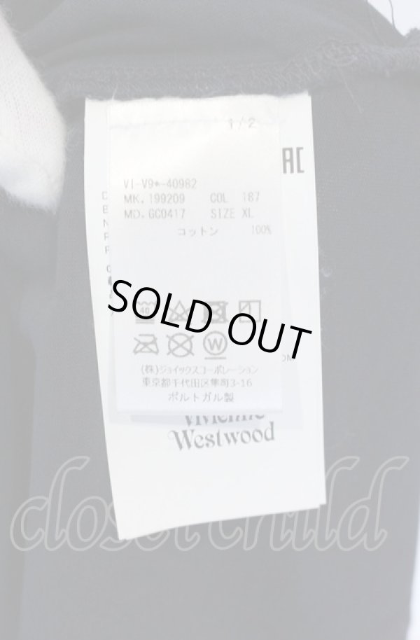 画像5: ヴィヴィアンウエストウッド 中古 / ミルキーウェイTシャツ XL ネイビー  O-25-04-06-019-ts-YM-OS (5)