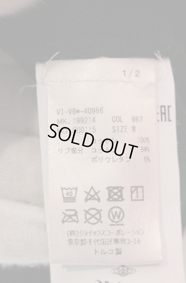 画像4: ヴィヴィアンウエストウッド 中古 / ミルキーウェイスウェット M ブラック  O-25-04-06-020-ts-YM-ZI (4)