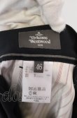 画像3: ヴィヴィアンウエストウッド MAN 中古 / PINHEAD STRIPE ガーデナートラウザーズパンツ 46 ブラック  O-25-04-06-022-pa-YM-OS (3)