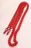 画像6: ヴィヴィアンウエストウッド 中古 / MINI YASMINE CHAIN バッグ  レッドｘレオパード  O-25-04-13-020-ba-YM-OS (6)