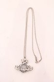 画像2: ヴィヴィアンウエストウッド 中古 / SNOW FLAKE ネックレス  シルバーｘホワイト  O-25-04-13-021-ac-YM-OS (2)