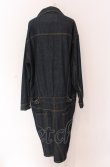 画像3: ヴィヴィアンウエストウッド Anglomania and Lee 中古 / LOVEROCK シャツ ワンピース S インディゴ  O-25-04-13-004-op-YM-OS (3)