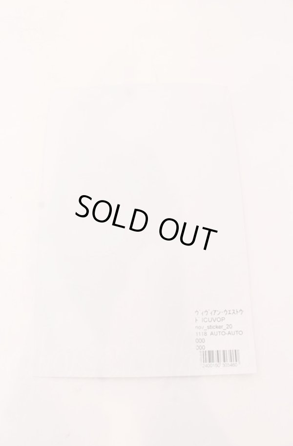 画像2: ヴィヴィアンウエストウッド 中古 / クリスマスステッカー  パープル  O-25-04-13-045-gd-YM-ZH (2)