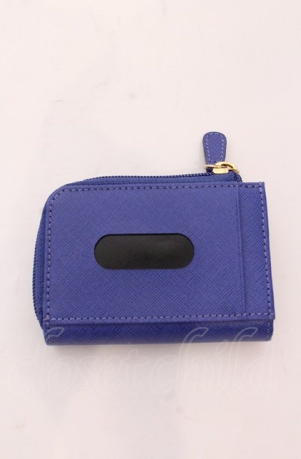 画像2: ヴィヴィアンウエストウッド 中古 / SAFFIANO レザーコインケース  ブルー  O-25-04-13-050-wa-YM-OS (2)