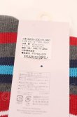 画像3: ヴィヴィアンウエストウッド 中古 / ボーダーリブソックス 22.5-24.5 ブルー系マルチ  O-25-04-13-054-gd-YM-OS (3)